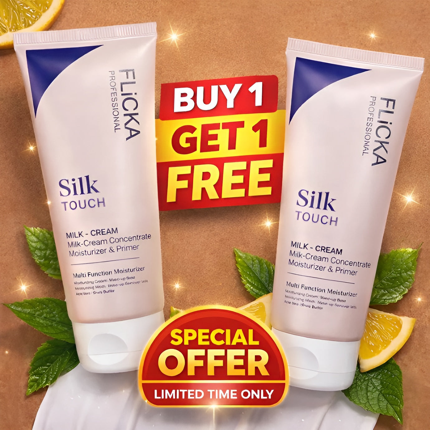 Flicka Silk Touch 3 in 1 | Buy 1 Get 1 Free